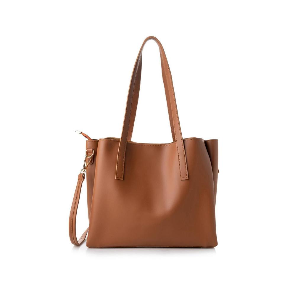 Dámská kabelka do ruky a přes rameno s dvojitým popruhem