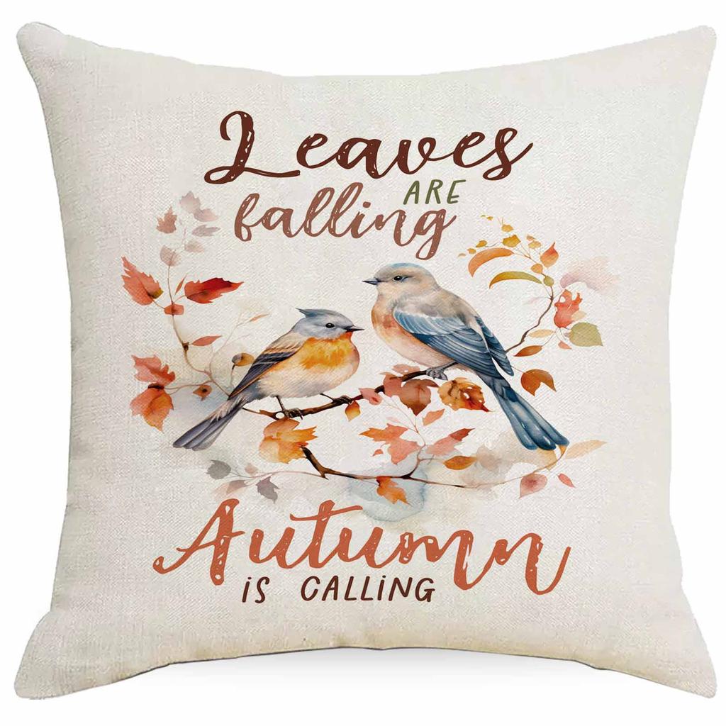 Neuer Thanksgiving Herbst Ahornblatt Kissenbezug Wohnzimmer Kissen Schlafzimmer Kissen Herbst Heimdekoration Sofa