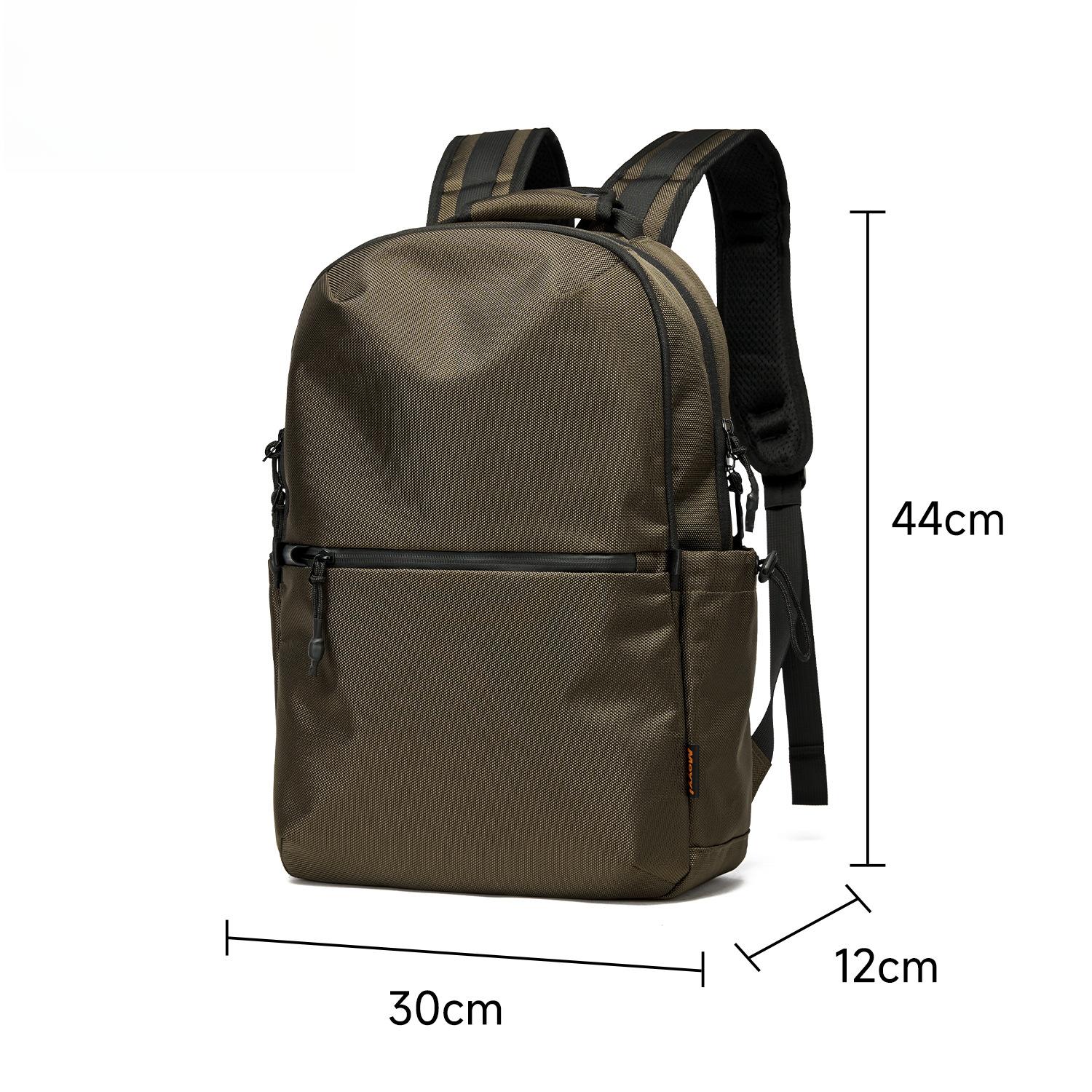 

Простой стиль Водонепроницаемый Большая вместимость Мужской дорожный рюкзак Черный Коричневый Рюкзак для улицы Рюкзак для ноутбука Подростковый школьный рюкзак 20-35 л 30cm*12cm*44cm оливковое зеленый