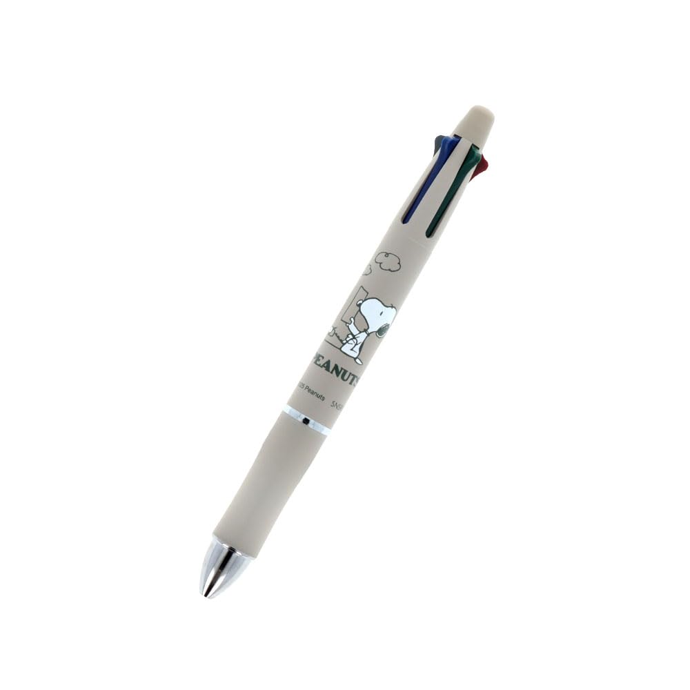 Stationery Snoopy Multicolor Ballpoint Pen and Mechanical Grip S4659368 Sun-Star Goods, Pencil, Dr. 4+1,