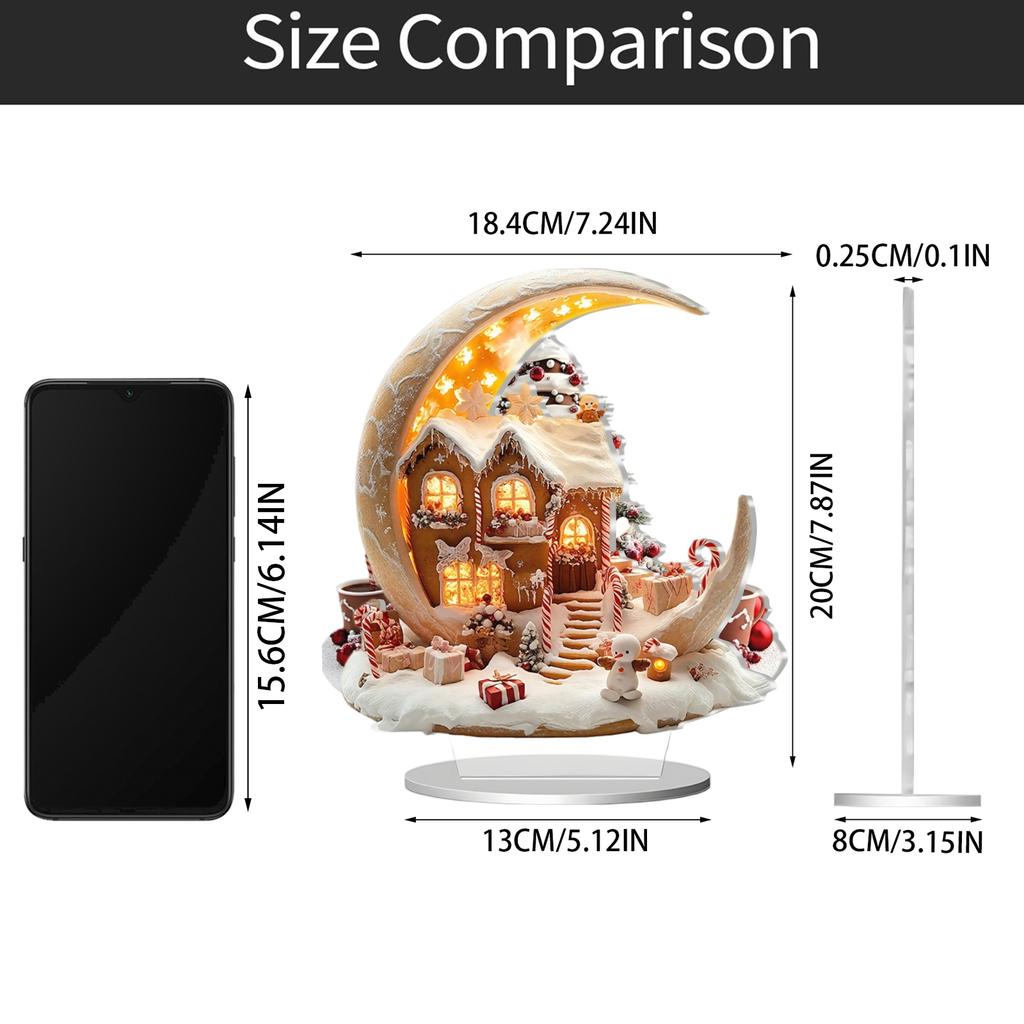 2d Christmas Decorative Items, Winter Gifts, Home Decorations