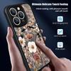 Vintage Floral Pattern Case For iPhone 17 Pro Max Magnetic For Magsafe Rugged Bumper Cover For iPhone 16 15 14 13 Pro Max