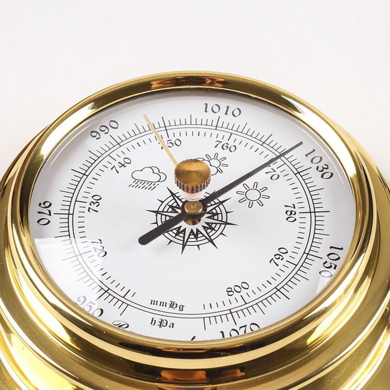 Wall Mounted Weather Station, Temperature Humidity Measurement Barometer Thermometer Hygrometer for Tide Clock Home Cloc