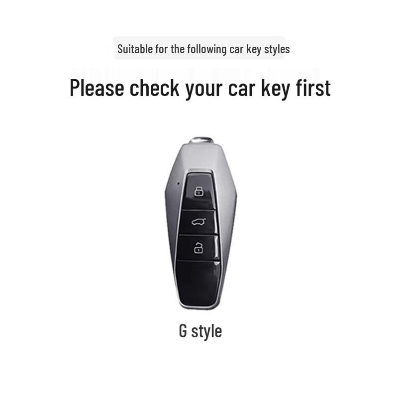 Chery iCAR Key Cover: Fits 26 Models, PU Leather Protective Shell