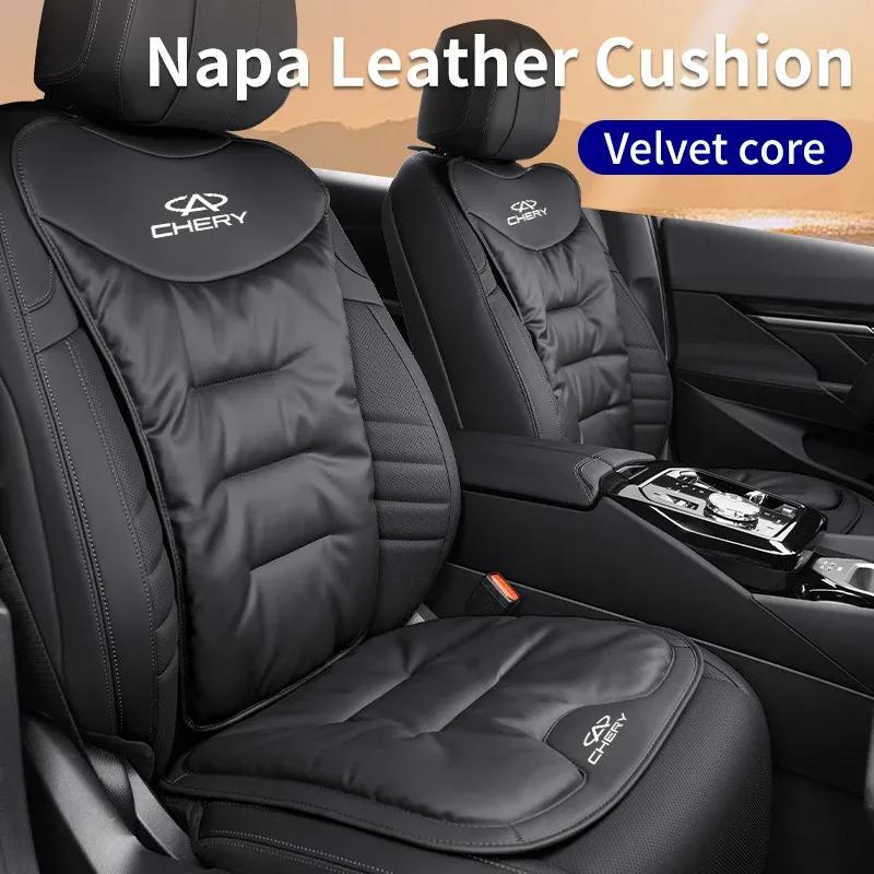 Car Front Rear Seat Cover Velour Leather Cushion Backrest Protective Mat For Chery Tiggo 5 2 3 7 PRO 8 5X IQ QQ Fulwin A1 A3 A5