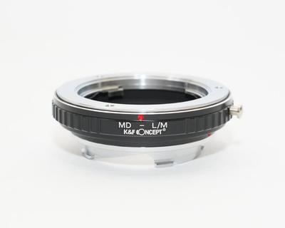 CONCEPT Minolta MD Leica M Mount Adapter with Lens Cloth K&F Lens-L/M Md-lm (KFLM)