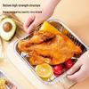 MEIJINJIA Air Fryer Disposable Square Aluminum Foil Trays