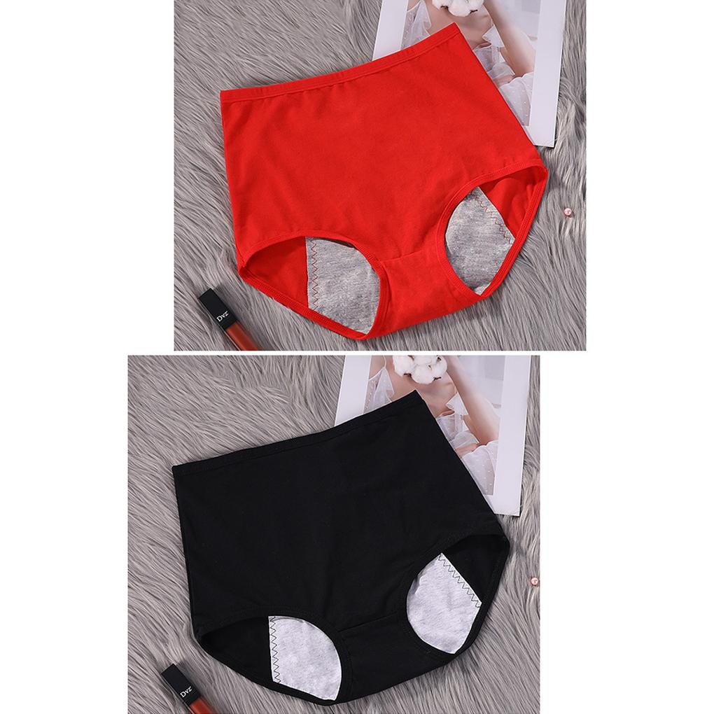 Women Panties With High Elasticity For Comfort All Day Long High Waist Menstrual Panties Underwear