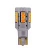 2 szt żarówka LED W16W, T15 12-24V 100% CAN pomarańczowa mocna, bez błędu Off-Road