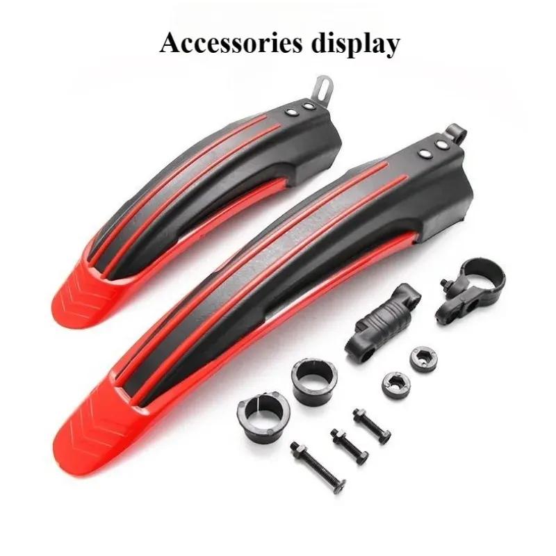 2 Pcs Bicycle Fenders Mountain Road Bike Mudguard Rear Mud Guard Wings for Bicycle Accessories Bike Parts Rear Front Fender