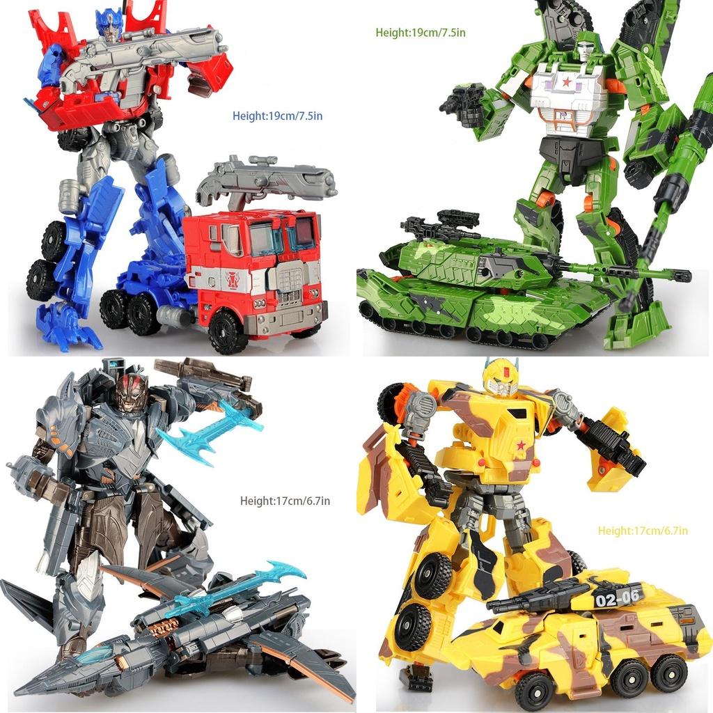 Transformers Toys Deformation Robot Optimus Bumblebee Grimlock Action Figures