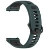 Dual Color Silicone Band for Coros Pace 4 Quick Release Breathable Watch Strap