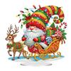 Acrylic Special Shape Christmas Nutcracker Desktop Diamond Art Kits 5D DIY Diamond Art Tabletop Decorations Bedroom Table Decor