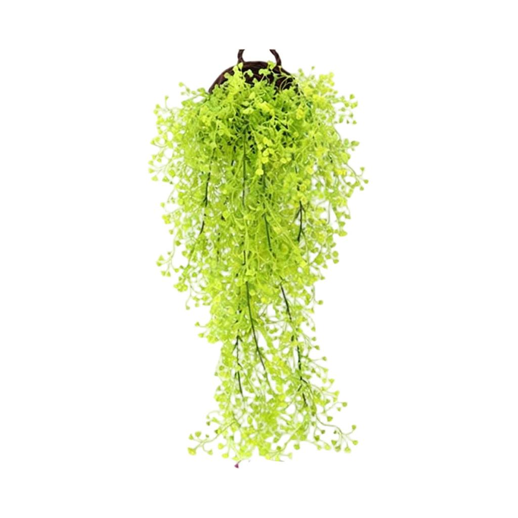 Faux Vines Hanging Flowers Artificial Hanging Plants Fake Hanging Fern Vines for Indoor Outdoor Garden Wedding Patio Wall Party Decoration