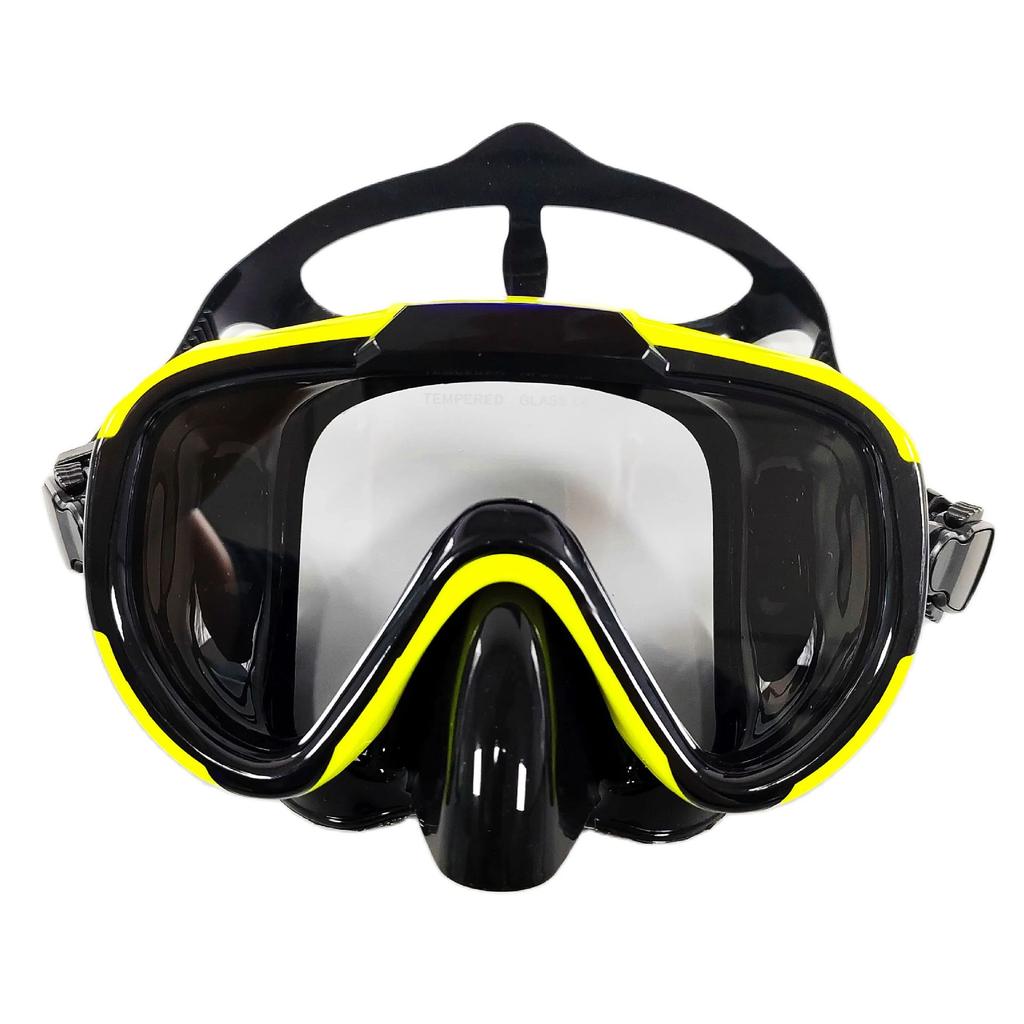 Men's and Women's Same Silicone Diving Goggles Diving Mask Snorkeling Set