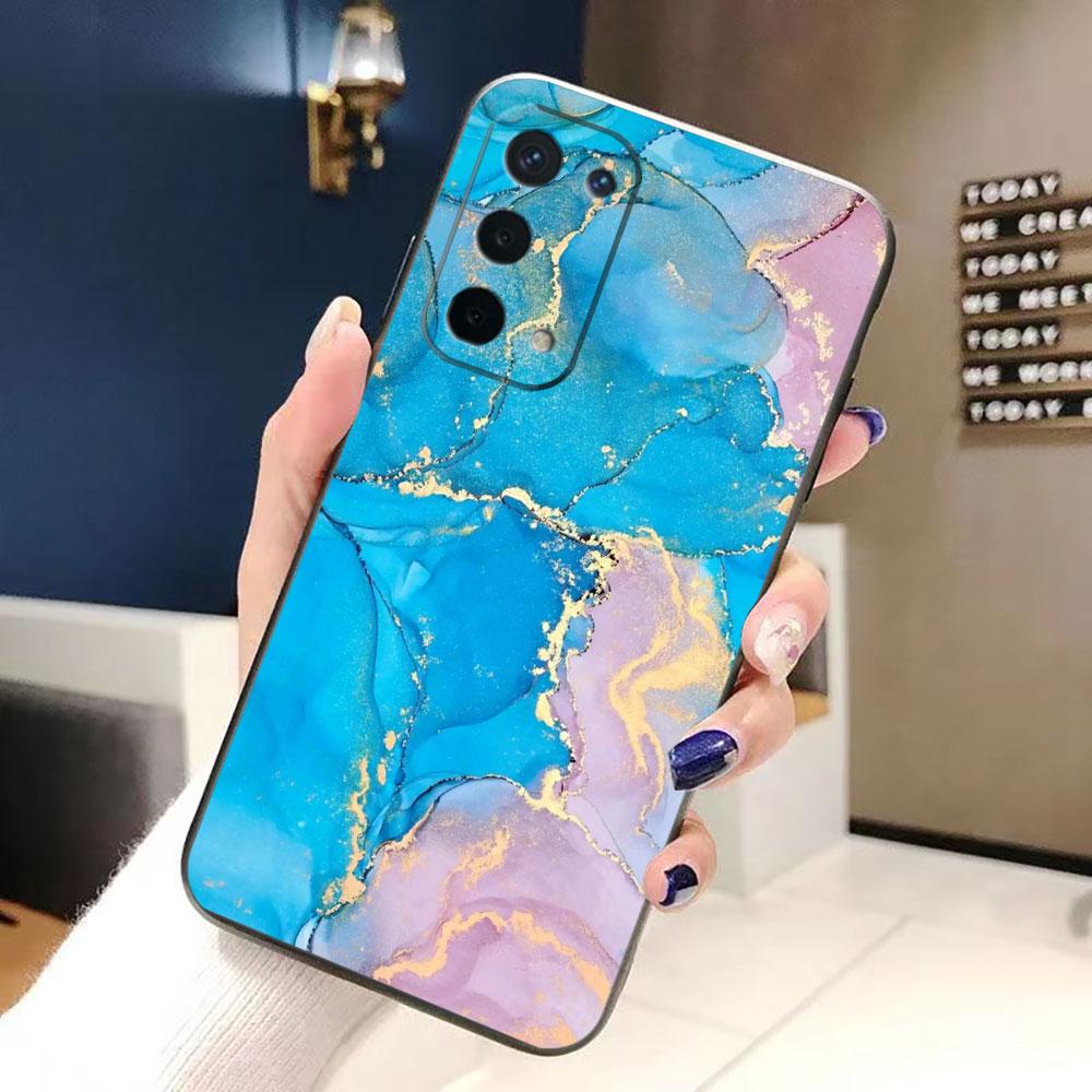 Aquarellmalerei Marmor Handyhülle Für OPPO F31 A5X A6X A5 A6 A17 A16 A38 A53 A54 A55 A57 A58 A60 A74 A78 A92 A93 A94 Hülle