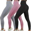 Women High Waist Push Up Yoga Leggings With Elastic Support For Fitness And Running