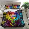 Black SKULL Bedding Set Soft Duvet Cover Bed Clothes Gift