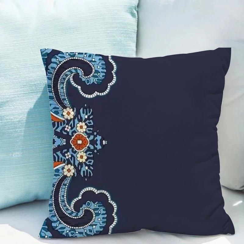 

Декоративные подушки Чехлы на подушки в стиле бохо Декоративные диванные подушки Наволочки Чехлы на подушки Декор комнаты Осеннее украшение Чехол 66x66cm бордовый