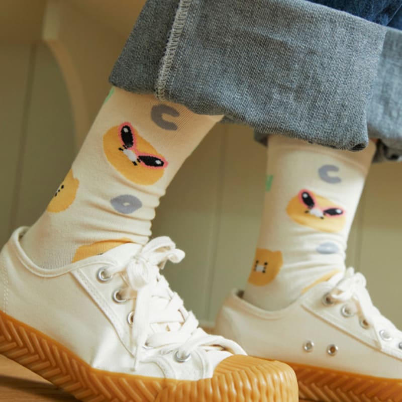 Kakao Friends Daily Socks Multi_Chunshik