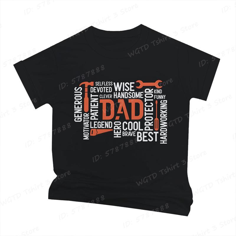 Dad The Man The Myth Daddy The Legend Tshirts Mens Summer Casual Short Sleeved Tees Tops Fathers Day Tshirt Funny Dad Shirt