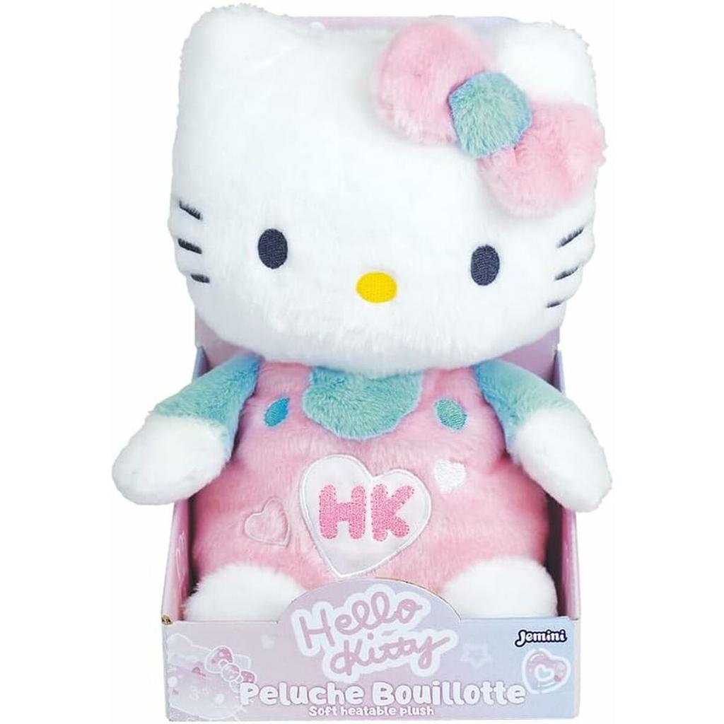 Fluffy Toy Jemini Hello Kitty White Pink