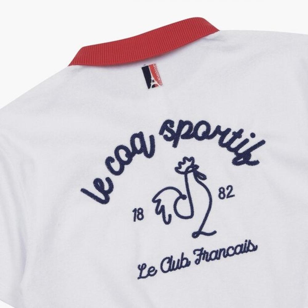 Le Coq Sportif Terry Crop Polo T shirT owT   qp222TTs55