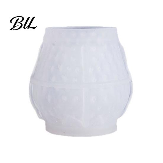 Handmade Ornament Mold Strawberry Vase Cement Clay Mold, Plaster Flower Pot Silicone Succulents Flowerpot Concrete Pen Holder Epoxy Resin DIY белый