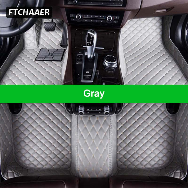 FTCHAAER Custom Car Floor Mats For BMW 3er E90 2005-2013 316-335 Auto Carpets Foot Coche Accessorie