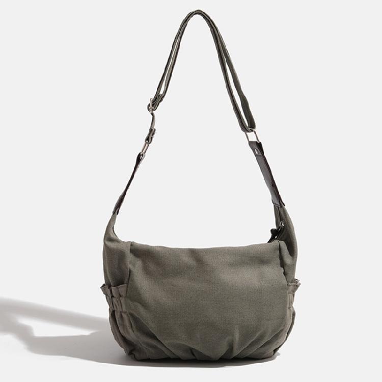 Shoulder Bag for Women Retro Canvas Clutch Purses Simple Purse Handbag with Zipper Closure Evening Crossbody Bag Purse