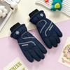 Kids' Winter Ski Gloves: Waterproof, Windproof, Thick Fleece-Lined for Boys & Girls Snow Play, Cycling, and Outdoor Activities