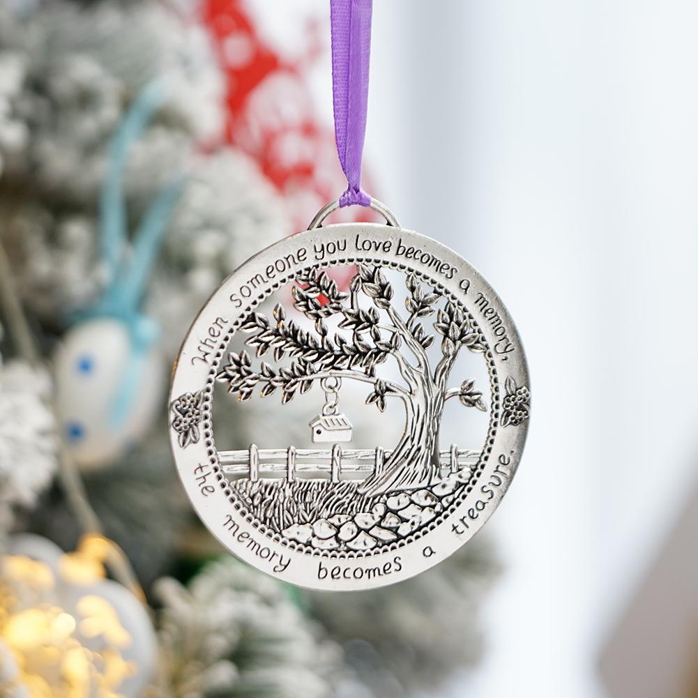 

Christmas Commemorative Pendant Home Decoration Christmas Ornament Your Tree Ornament When Become Memorial Loved Memories C3Q1