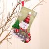 Knitting Christmas Socks Candy Bag Christmas Tree Decorations Christmas Gift Bag  New Year
