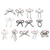 Unique Handmade Bowknot Accessory Fashion Jewelry Charm Bracelet Pendant Bowknot Pendant Suitable for Various Occasions