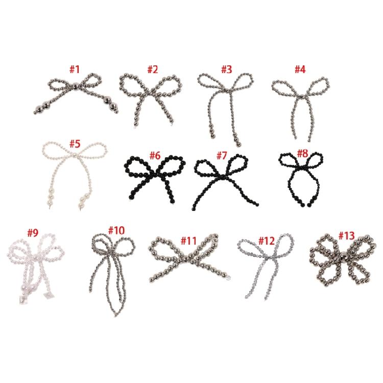 Unique Handmade Bowknot Accessory Fashion Jewelry Charm Bracelet Pendant Bowknot Pendant Suitable for Various Occasions