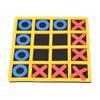 Tictactoe Game Portable and Safe EVA Mini Tictactoe XO Shape Chess Game Educational Toy