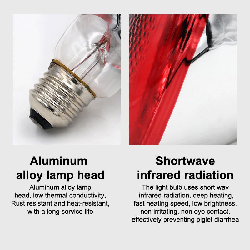 Zesílená Pet Tepelná Lampa Den Noc Pro Obojživelníky Had Lampa Teplo Plaz Světlo Vysoká Kvalita Chovná Žárovka Pet Brooder Líheň