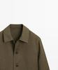 Massimo Dutti 100% Linen Pocket Overshirt