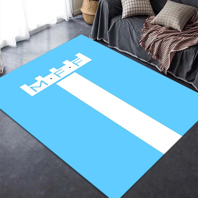 2025 New malmö ff Carpet Rug for Living Room Bedroom Home Sofa Decoration,Kids play Non-slip Floor Mat