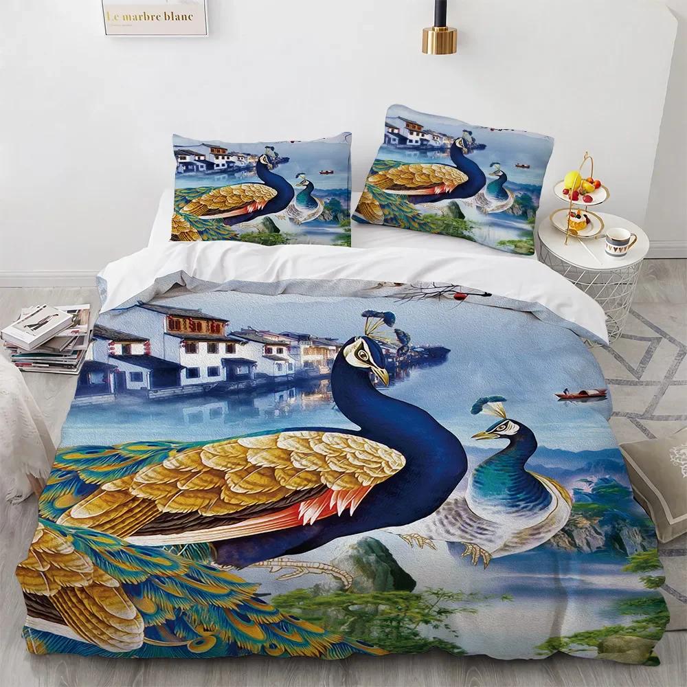 Set Letto Grizzy e i Lemming Ragazzi Ragazze Misura Singola Queen Copripiumino Federa Letto Bambini Adulti Moda Tessile per la Casa
