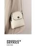 2025 New Genuine Leather Vertical Crossbody Bag for Women - Versatile, Multi-Layer, Fashionable, High-End Phone Bag