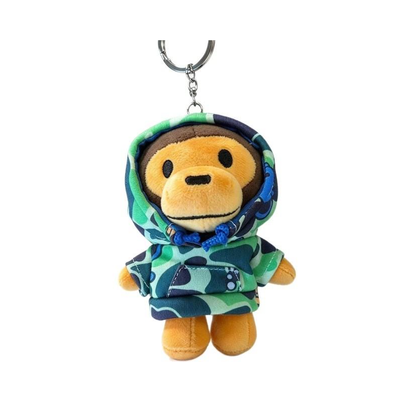 Plush Monkey Keychain For Kids With Design And Soft Pp Cotton Fill