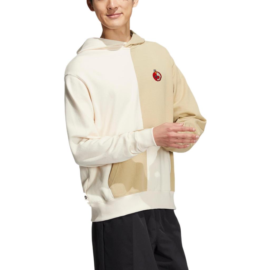 Adidas Neo X Sesame Street X JF Co-Branded Cartoon Character Print Zip Hoodie With Long Sleeves Unisex Tops Off-White HM9937