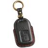 Compatible with Honda Key Fit Hybrid Key Shuttle Hybrid Key and with Genuine Leather Smart Key Cover Premium WR-V Case, Cover, Case, Vezel, Civic, (3D