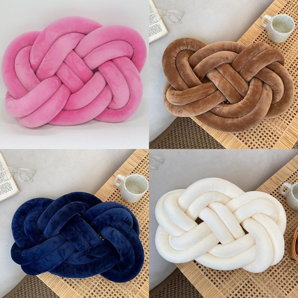 Nordic Relaxing Circular Shape Cushion For Living Room And Office Decor With Soft Plush Cover