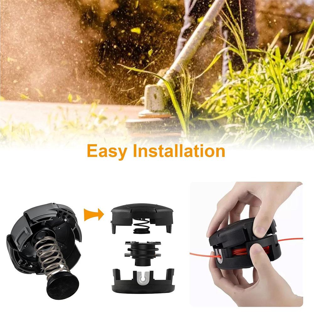 4 Set Trimmer Head Cap For SRM-225-S03912, SRM-225-S04011, SRM-225-S04113
