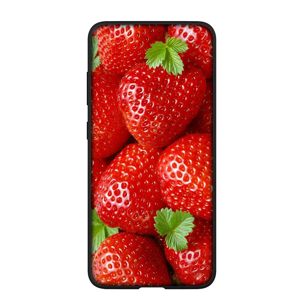 Pouzdro na telefon pro Samsung Galaxy S25 S23 S22 S24 Ultra FE A05 A06 A15 A16 A36 A37 A35 A54 A24 A55 A56 A57 A25 A26 A53 A17 Jahodové Ovocné Letní Kryt