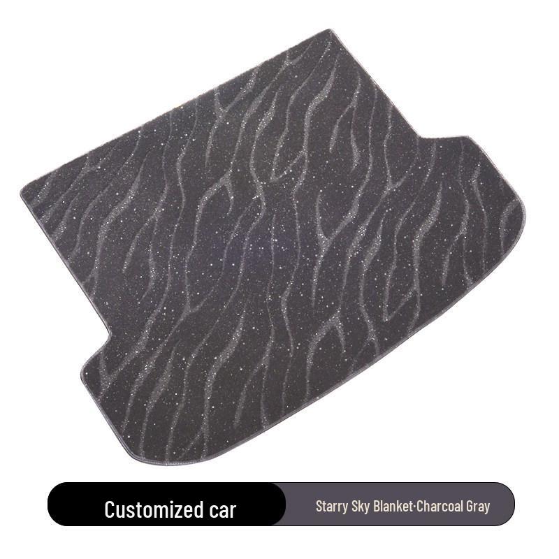 Tesla Model Y Rear Trunk Mat - Starry Sky Design