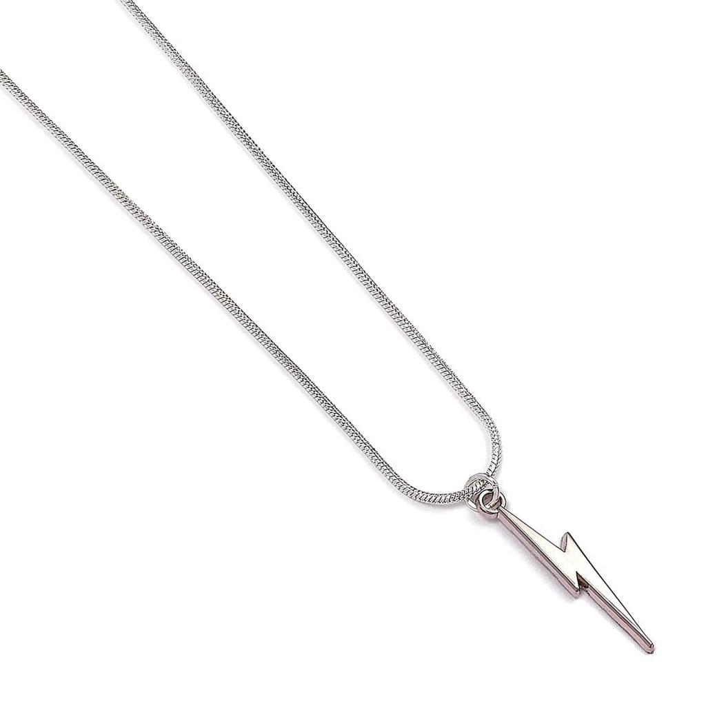 [U-Treasure] Harry Potter Merchandise Necklace Lightning Bolt Necklace for Women - Authentic Product, Imported from Overseas - Perfect Gift