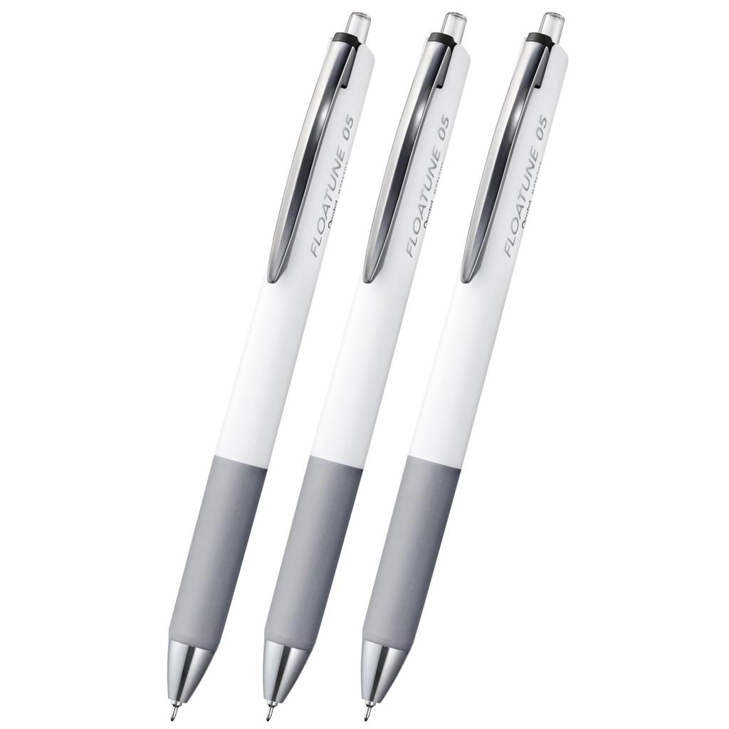 Pentel FlowTune Black Ballpoint Pen BZN205A3AMZ 0.5mm Oil-Based (3 pens)